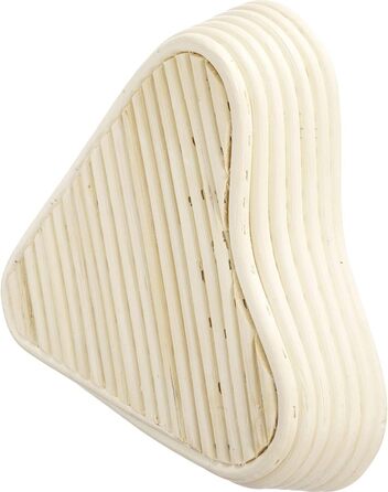 Кошик для вистоювання Westmark, для тіста для хліба 1500-2000 г, овальний, довжина приблизно 40 см, ротангова тростина, світло-бежева, 32022270 (набір з 2 шт. - декор, форма серця)