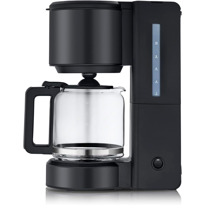 Кавомашина 1,25 л з фільтром, чорна Stelio WMF