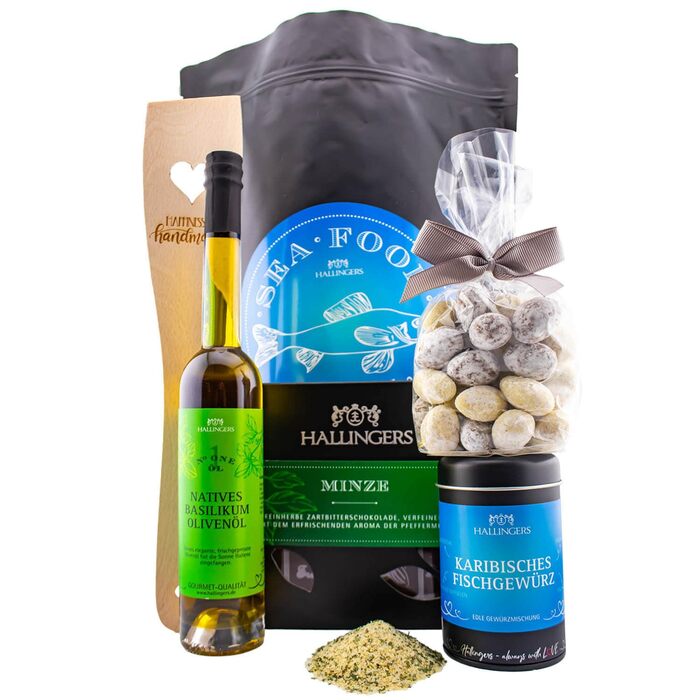 Подарунковий набір спецій ручної роботи, 24 спеції з усього світу (набір) - Літній подарунок та ідеальний подарунок для барбекю Новий дім, вітання, дружба, одужання, Deluxe Selection 24, 24 спеції (73511) (Морські продукти XXL, делікатеси (92671)), 24 -