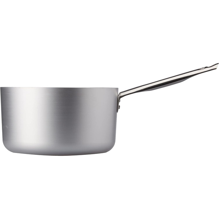Професійні алюмінієві каструлі 3 мм, глибока каструля з ручкою, 2,6 л (24 см), 10518