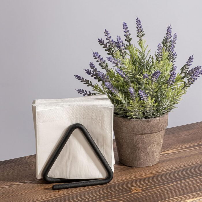 Тримач для серветок вінтажний чорний Loftie