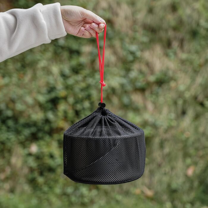 Безмежна подорож на відкритому повітрі 750 мл 800 мл 1100 мл 1300 мл Титановий горщик з кришкою Складна ручка для застави Кемпінг Піші прогулянки Пікнік Ультралегкий портативний пляшка для води Чашка Кухоль Набір свиней (банка 1950 мл)