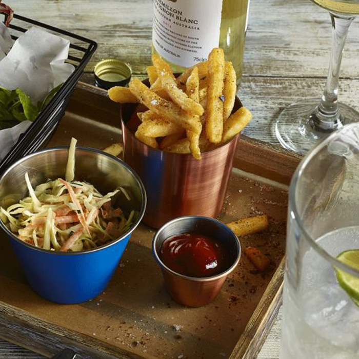 Соусник металевий 71 мл, мідне покриття, GenWare