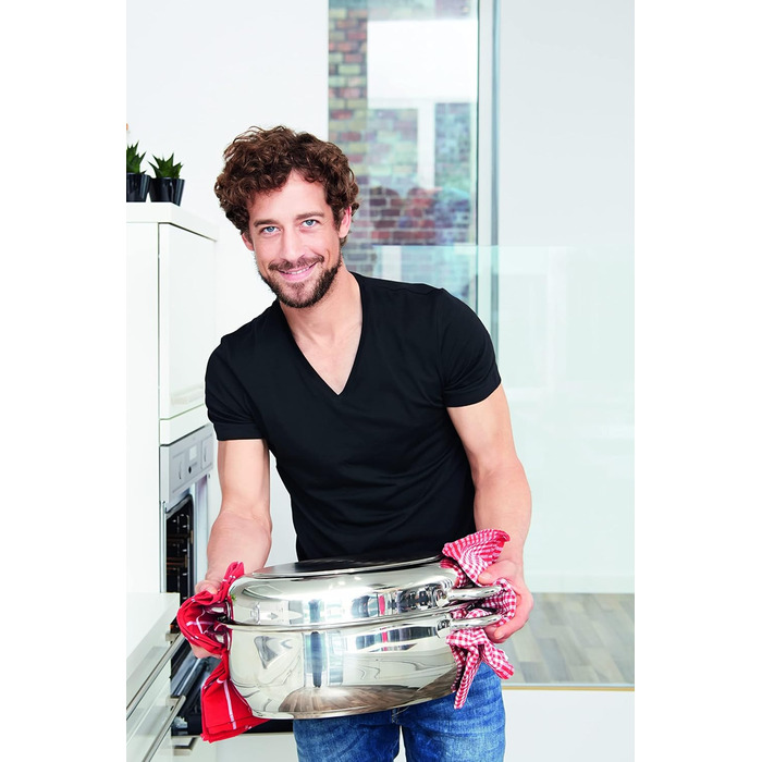 См, нержавіюча сталь (4,50 л), 6789-38 Multi-roaster, 38