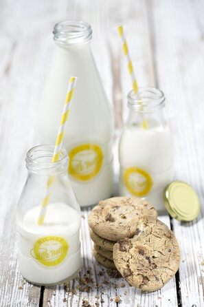 Пляшка для молока 568 мл, кругла Kilner