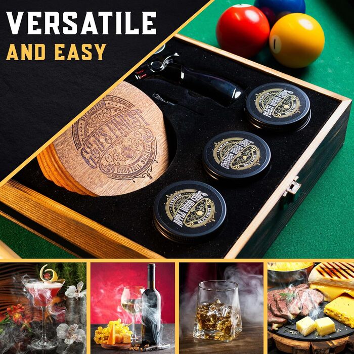 Набор для копчения коктейлей 10 предметов G & J's Finest