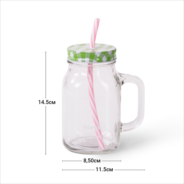 Банка для смузі Fissman 650 мл (6407)