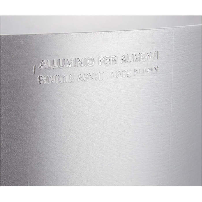 Професійна алюмінієва сковорода Pentole Agnelli ALMA10518, глибока, з ручкою, 2,6 л (22 см)