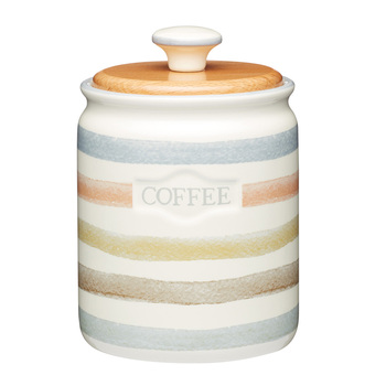 Банка Kitchen Craft для зберігання кави, керамічна, 10,5 х 17 см, 800 мл
