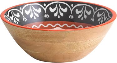 Піднос/тарілка Манго, дерево манго, внутрішнє покриття епоксидною смолою, Ø 35,5 см Ø 35,5 см, висота 2,5 см (Сицилія, Ø 30 см, висота 10,5 см), 1058