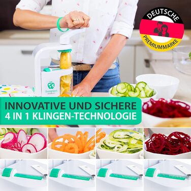 Cпіральна овочерізка з контейнером Freegreen