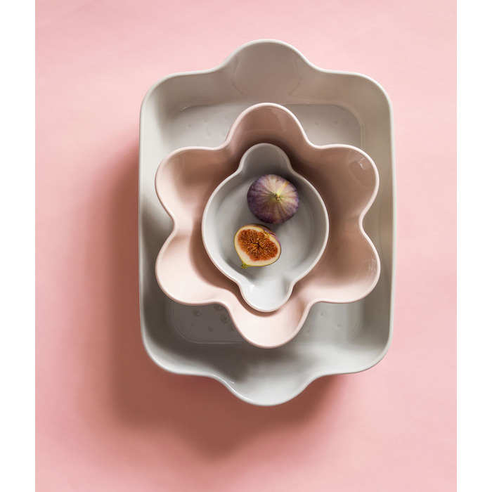 Миска 25 см, рожева Sagaform