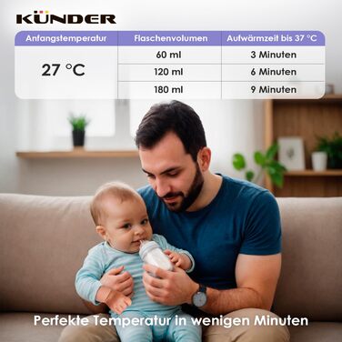 Підігрівач дитячих пляшечок 10 в 1 KUNDER