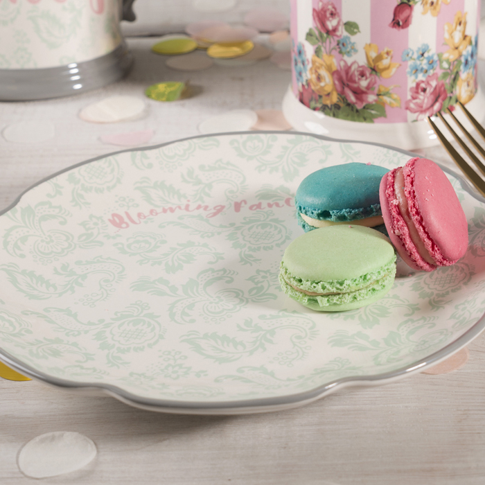 Тарілка десертна CreativeTops BLOOMING FANCY Slogan, кераміка, діам. 20,5 см