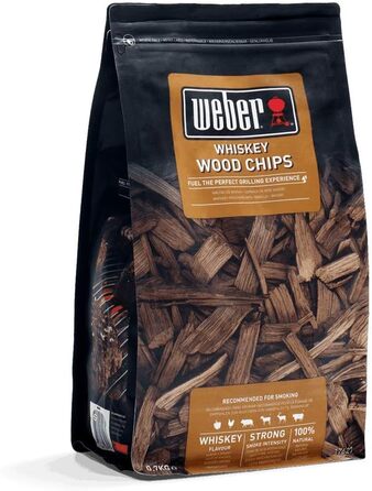 Треска для копчения со вкусом виски 700 г Weber