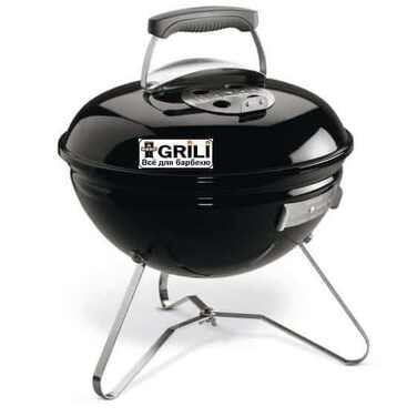 Вугільний гриль, чорний Smokey Joe Weber