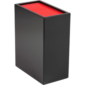 Блок для ножів (глянцевий чорний) Rockingham Forge