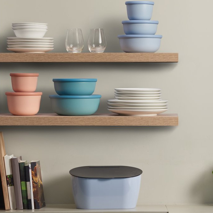 Набір контейнерів високих 4 предмета Nordic Blue Cirqula Mepal