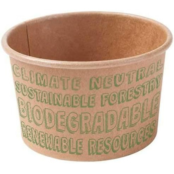 Набір паперові стаканчики для морозива 50 шт. 75 мл BIOZOYG