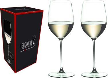 Набор бокалов для красного вина из 2 предметов, хрустальный бокал (шардоне), 6449/07 Riedel Veritas Old World Pinot Noir