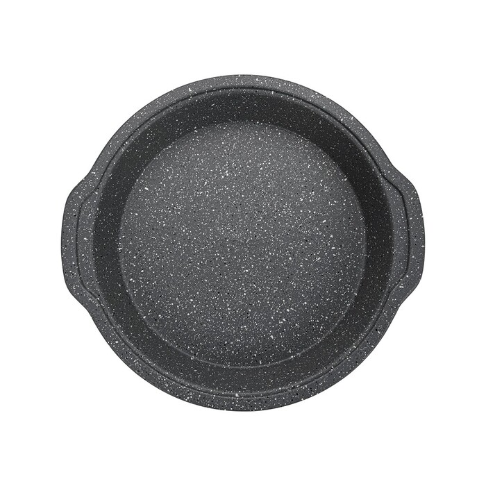 Форма для выпечки круглая Fissman 28х4,5 см. углеродистая сталь с антипригарным покрытием (5673)