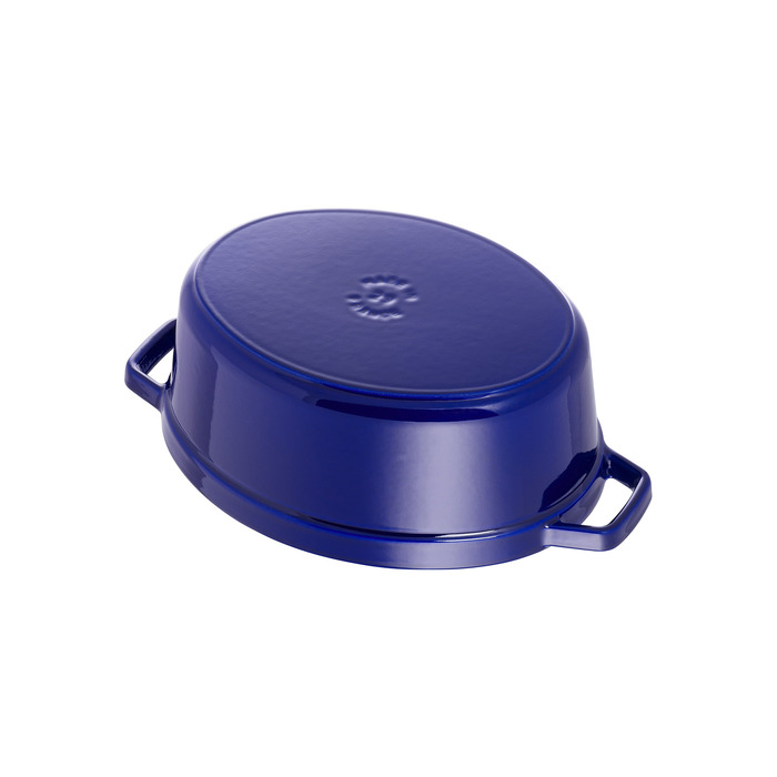 Кокот овальний 33 см, темно-синій Staub