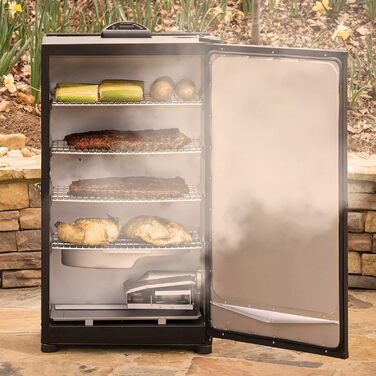 Цифровая электрическая коптильня 50,3 x 65 x 105 см черный MasterBuilt