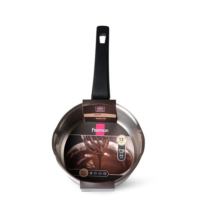 Ківш Fissman без кришки 1,2 л нержавіюча сталь DIONE