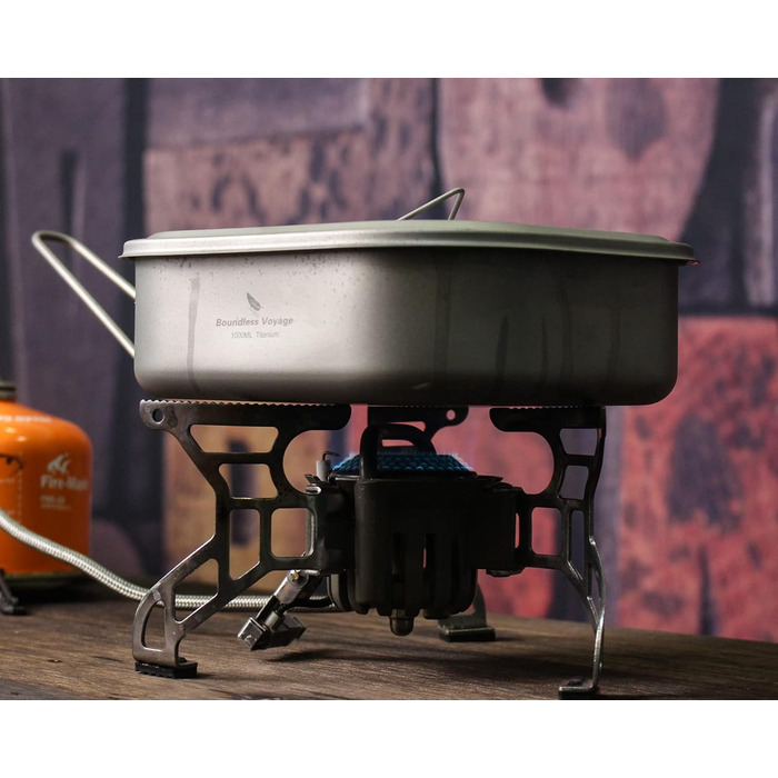 Титановая контейнер с крышкой 1 л Boundless Voyage