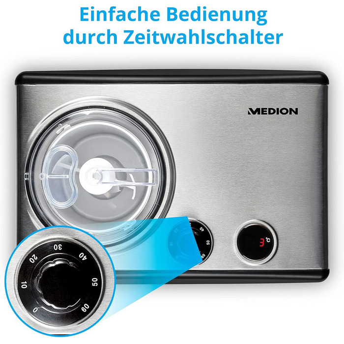 Морожениця 1,5 л, 150 Вт MEDION