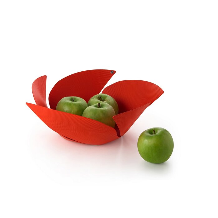 Чаша для фруктів 29х11,6 см червона Twist again Alessi