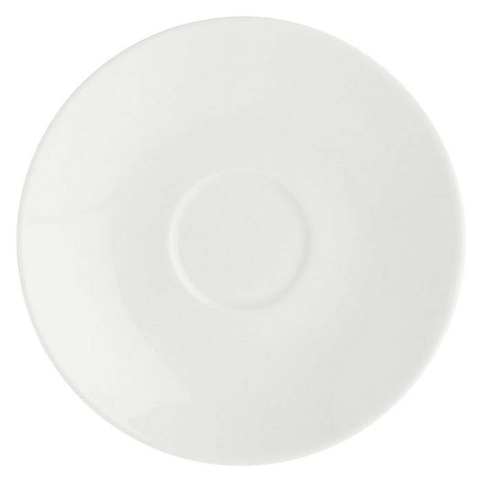 Чашка для кави з блюдцем La Porcellana Bianca ESSENZIALE, порцеляна, 100 мл