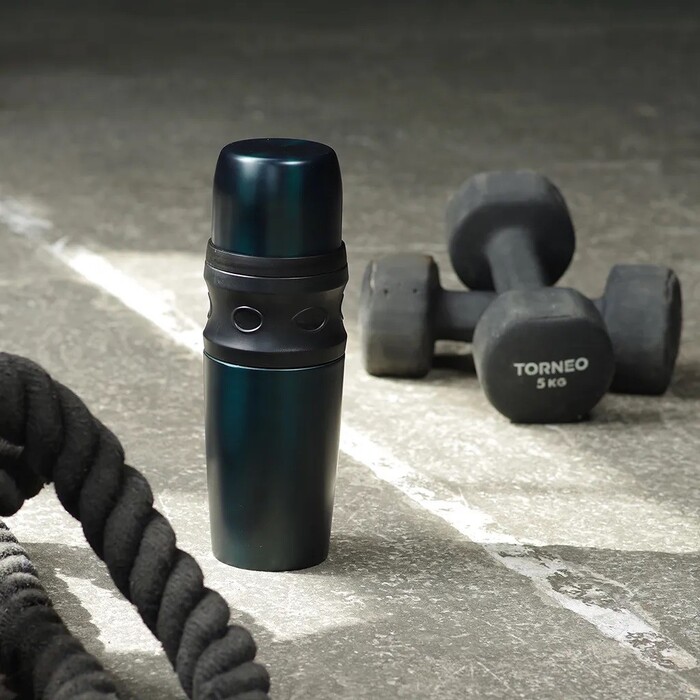 Термокухоль Fissman 480 мл зелений нержавіюча сталь (9824)