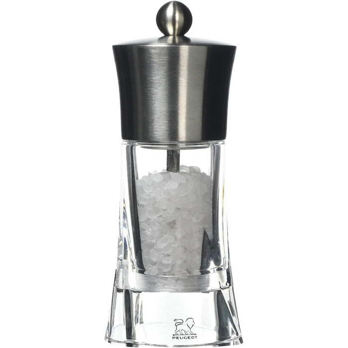 Ручна висота Висота 14 см, Нержавіюча сталь/Акрил, Прозорий, 29050 (Соляний млин), 29050 Ouessant