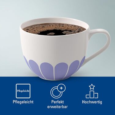 Чашка для кофе 160 мл, синий Fleur Villeroy & Boch