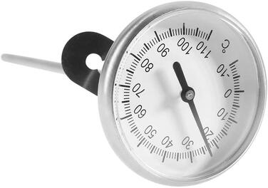 Термометр для молока з регульованим затиском 13 х 4,5 см Barista Coffee FTVOGUE