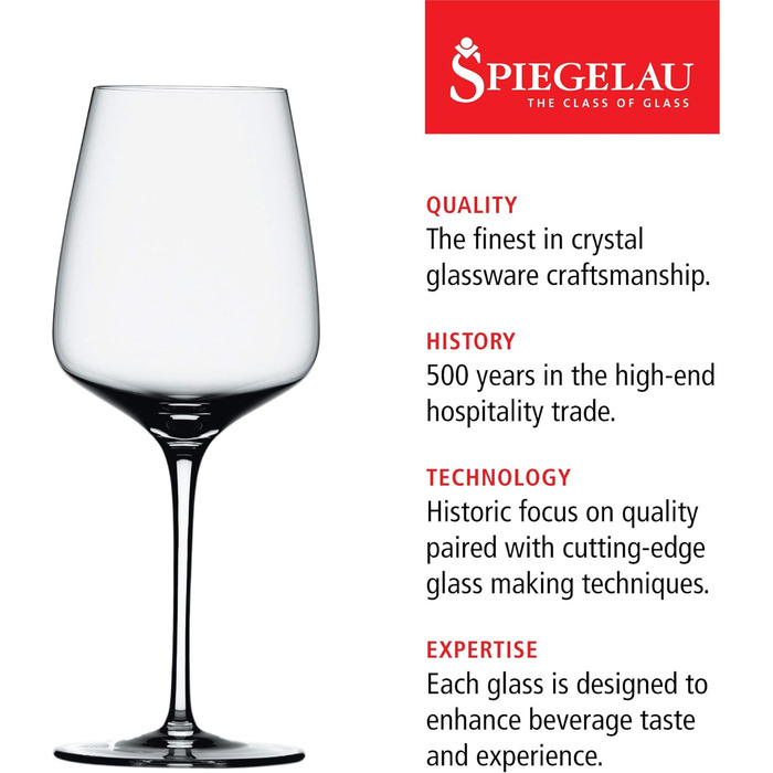 Набір для мартіні з 4 предметів, кришталеве скло, 260 мл, Willsberger Anniversary, 1416150 (келихи Бордо)