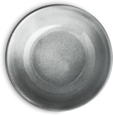 Набор посуды Misty Cliff 24 предм., Столовый сервиз из керамогранита на 4 персоны (набор мисок для хлопьев из 2 шт.)