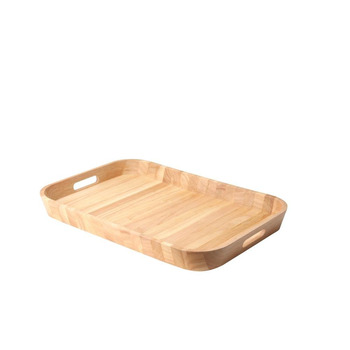 Піднос, каучукове дерево 53 x 35 см Continenta