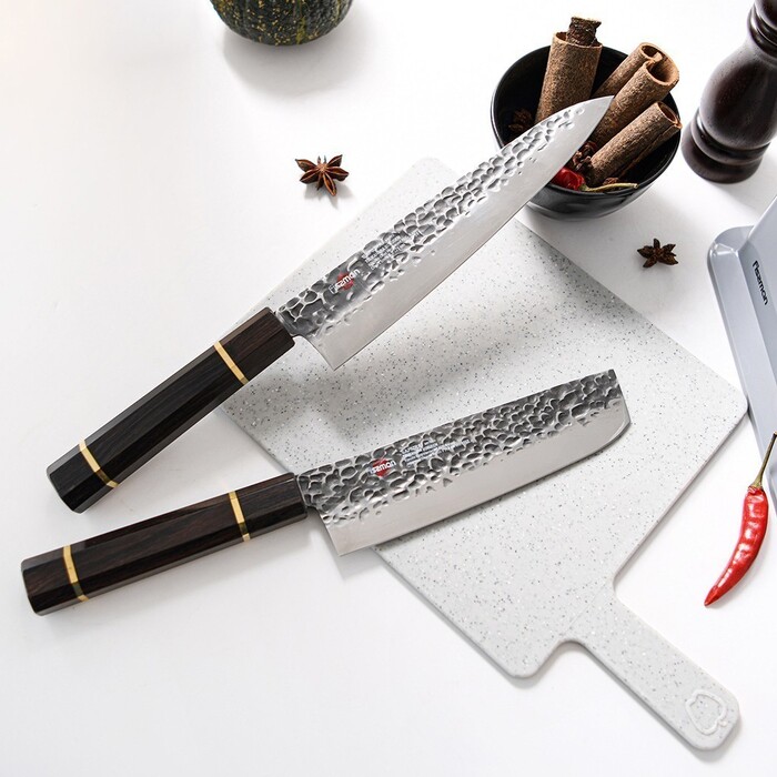 Японська сокира накірі Fissman KENSEI BOKUDEN 18 см сталь AUS-8 (2552)