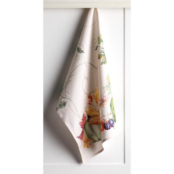 Набір із 3 багатоцільових кухонних рушників Барних рушників День подяки/Різдво (50 см x 70 см) (18 - Lumina, 50 x 70 см (Набір із 3 шт.)), 39 Hermine Noel