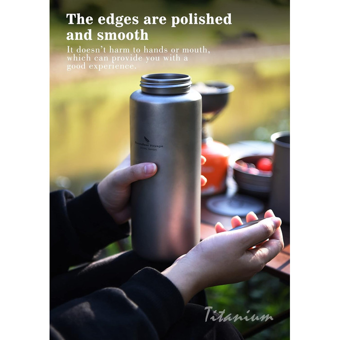 Портативна пляшка для води 600 мл пляшка 1050 мл. iBasingo