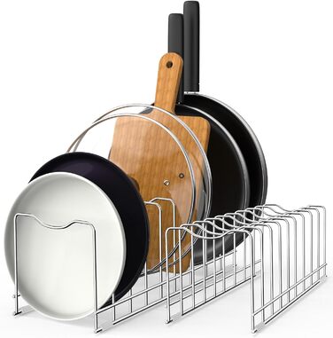 Подставки для посуды на 10 отделений 2 шт черный FLSEPAMB