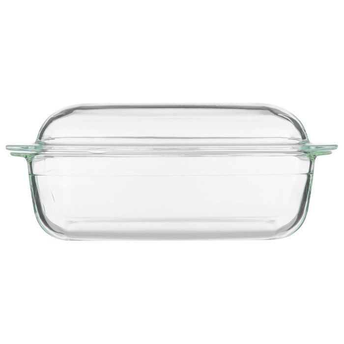 ARDESTO Форма для запікання з кришкою Black Mars, 32.5х19.6х13.4см, боросилікатне скло, прямокутна, прозорий