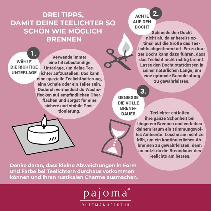 Ароматичних чайних свічок 3x30 шт. ароматичні свічки багато ароматів на вибір висота 1,5 см, Ø 3,5 см (Advent Magic, 30), 90