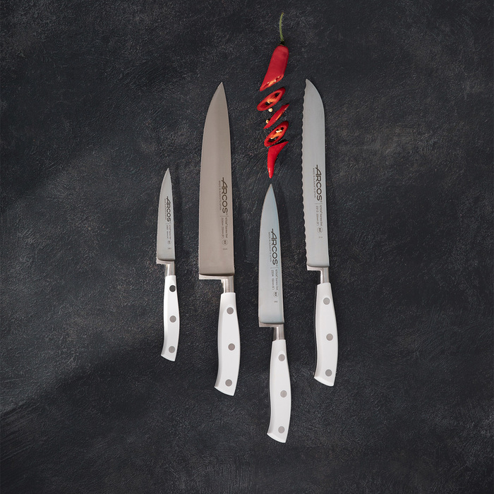 230224 Ніж для овочів 100 мм серія 'Riviera WHITE'