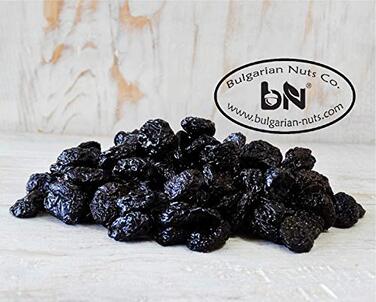 Натуральні солодкі чорні вишні без додавання цукру 1 кг Bulgarian Nuts