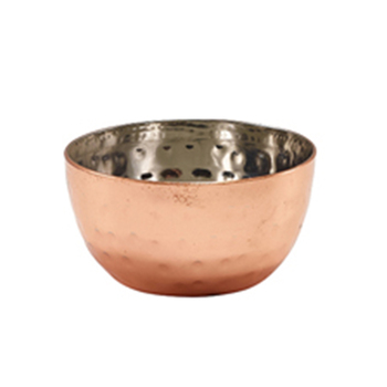 Соусник металлический рельефный 57 мл, медное покрытие, GenWare