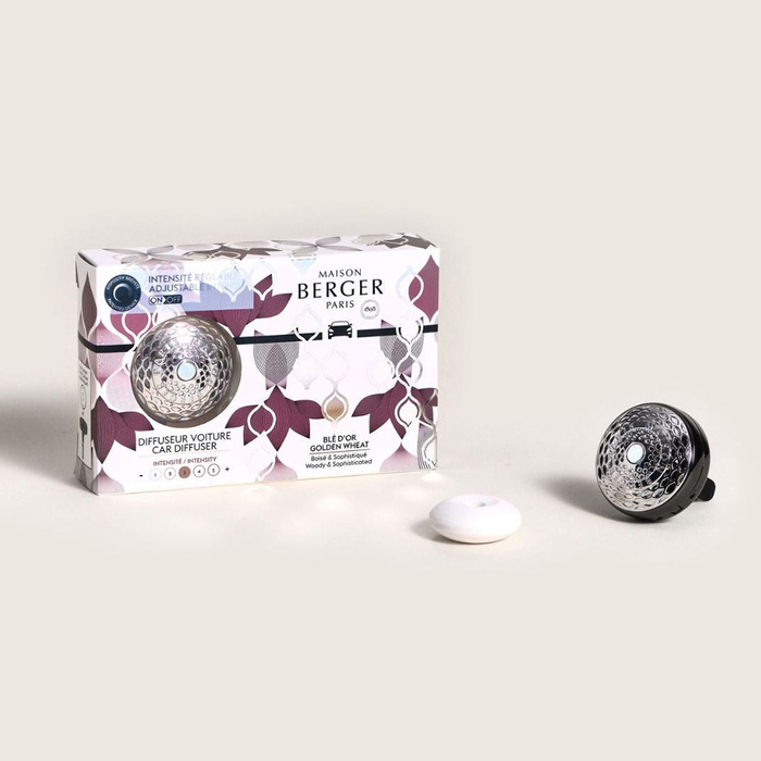 Дифузор для автівки Maison Berger Paris з ароматом GOLDEN WHEAT