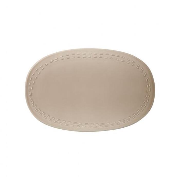 Тарілка 29,5x19x1,5 см темно-бежева Its my moment Villeroy & Boch